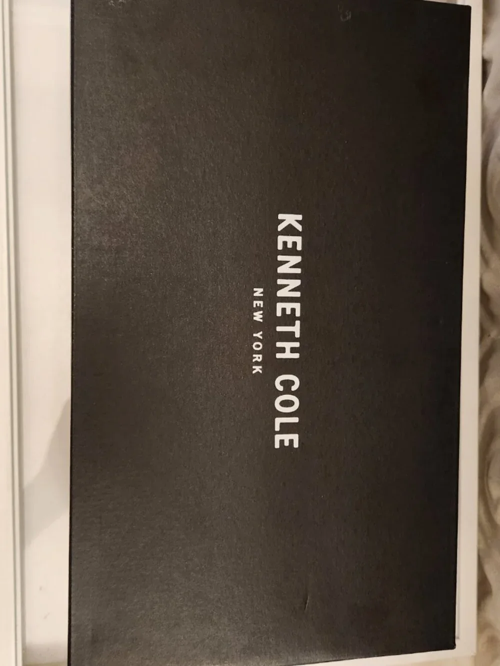 Kenneth Cole NY Black Leather 